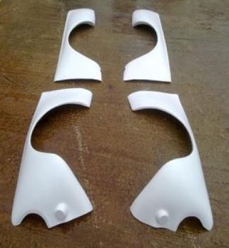 GFK GTA-Verbreiterungen "Kantenhaube", Alfa Romeo (105) GT / Junior / GTA